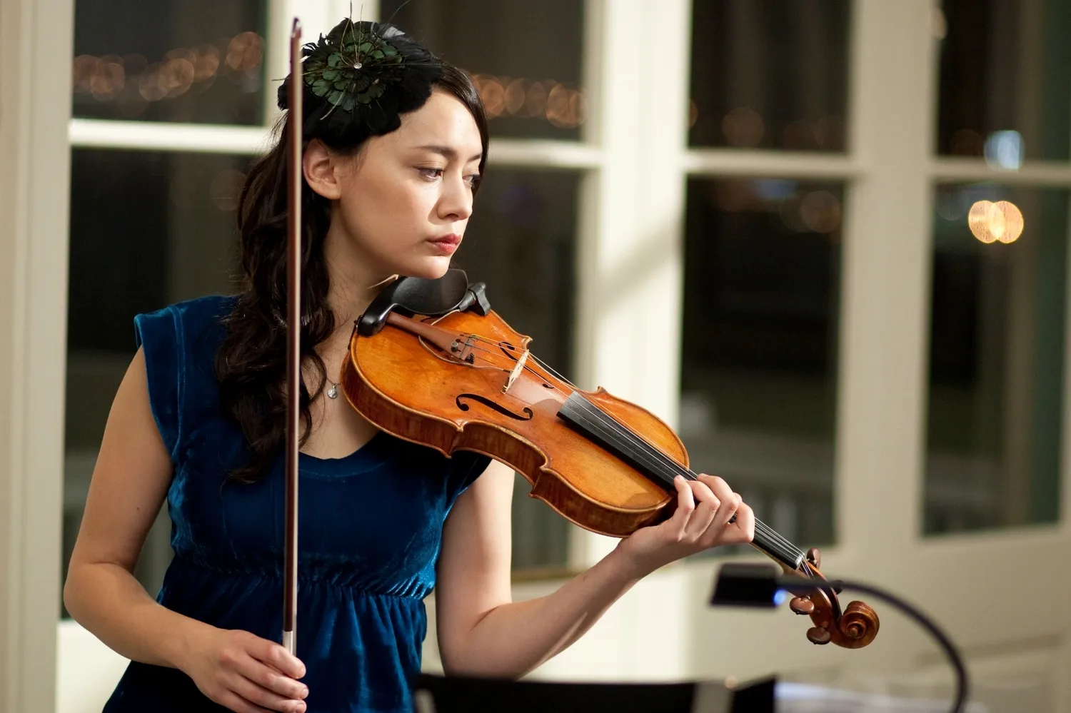 Lucia Micarelli as Annie Talarico in Treme, playing violin
